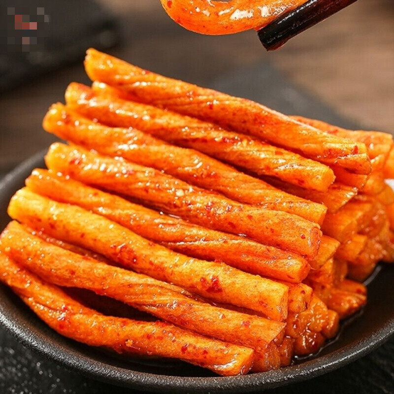 【官方】顺天缘辣条 20g装 甜辣味手撕素牛筋 童年的味道休闲零食 甜