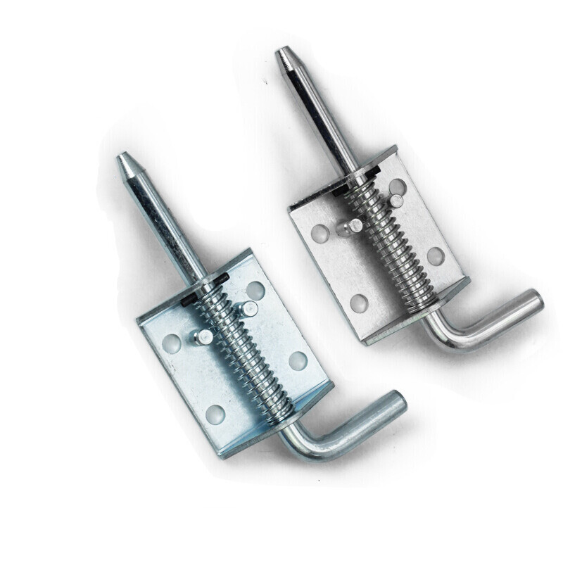 暗门铰链 304不锈钢弹簧插销合页机械车厢柜门固定活动铰链铁蓝锌暗藏
