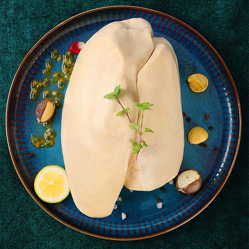 鹅肝切片新鲜a法式肥鹅肝片宝宝辅食整只生鹅肝即食红酒肝青封铭原切a