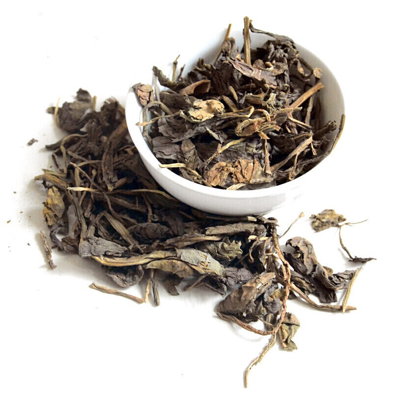 大青叶 别名板蓝根叶菘蓝叶路边青山靛青鸭公青大青根叶 1000g送200g
