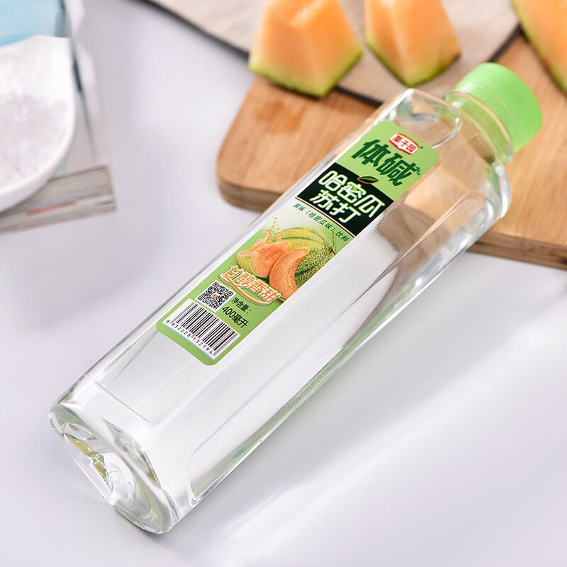 栗子园苏打水栗子园体碱哈密瓜味菠萝味百香果味苏打饮料菠萝苏打400