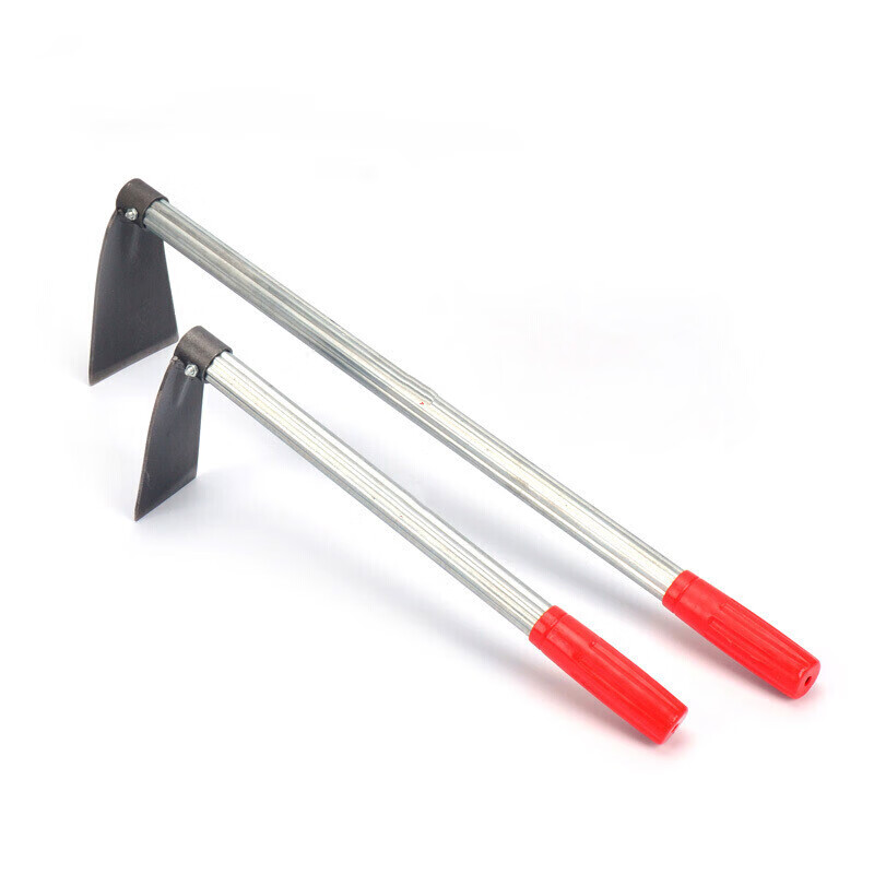 森岳家用种菜工具农具全钢小锄头户外园艺迷你挖土种花锄头不锈钢小