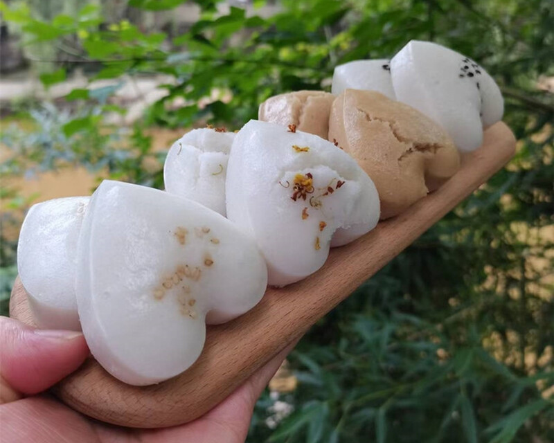 四川特产米糕白糕发糕米馒头宜宾小吃传统老式糕点孕妇早餐粑泡粑