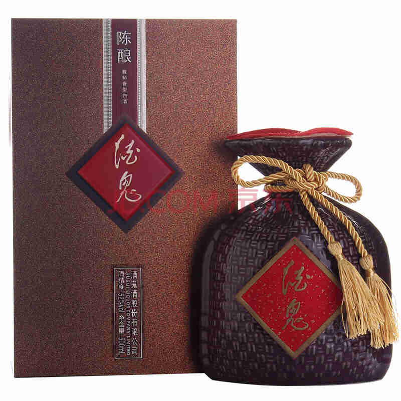 酒鬼 陈酿 馥郁香型高度白酒 52度 500ml单瓶装