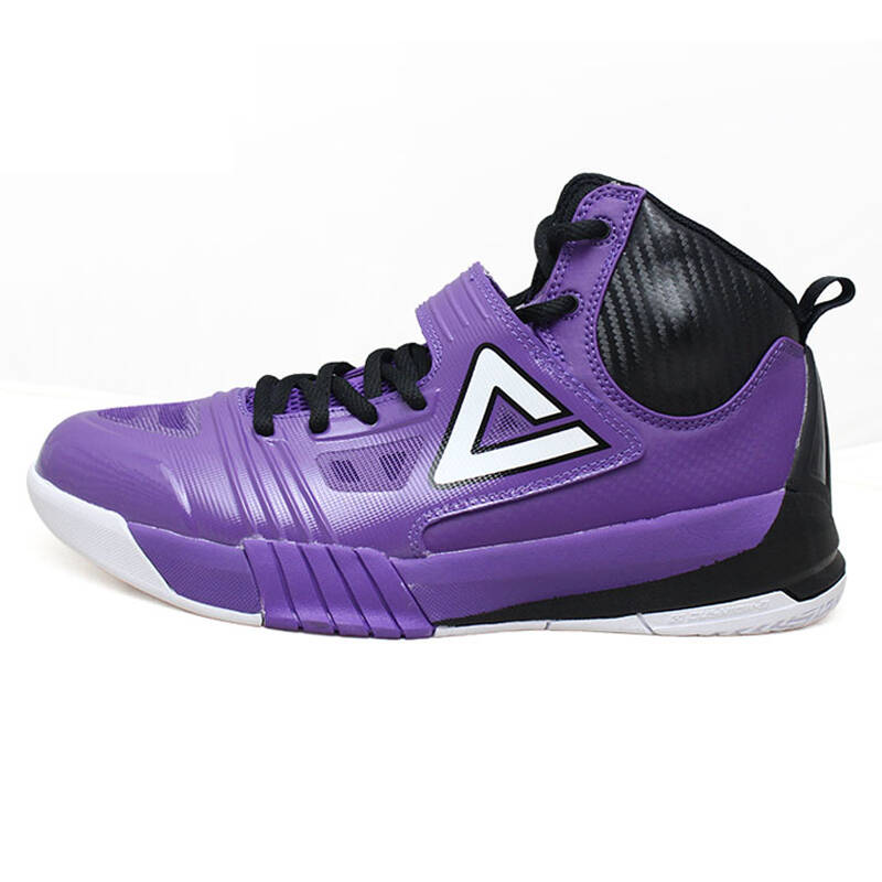 匹克peak篮球鞋 男鞋2014nba明星款减震耐磨防滑男运动鞋e41063a 紫色