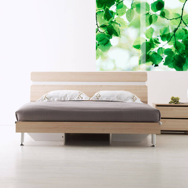 恩嘉依板式床双人床低箱床 卧室组合套餐 1.5米 1.