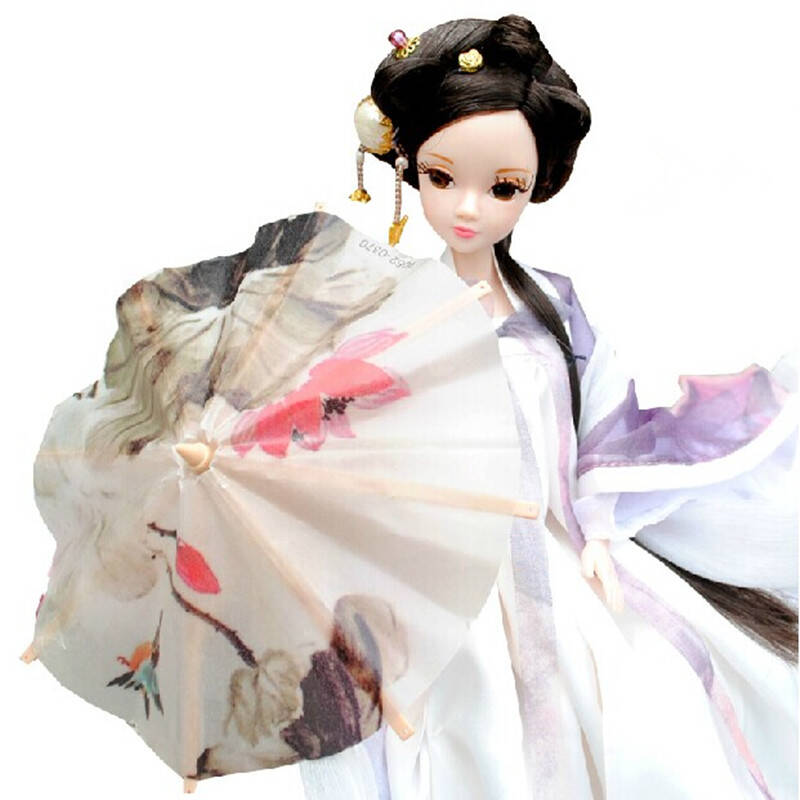 可儿娃娃 中国神话之白蛇仙子9052 古装白肌关节体