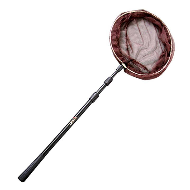 潮汐gh-1.7米 铝合金可折叠小孔抄网 捞鱼网渔具