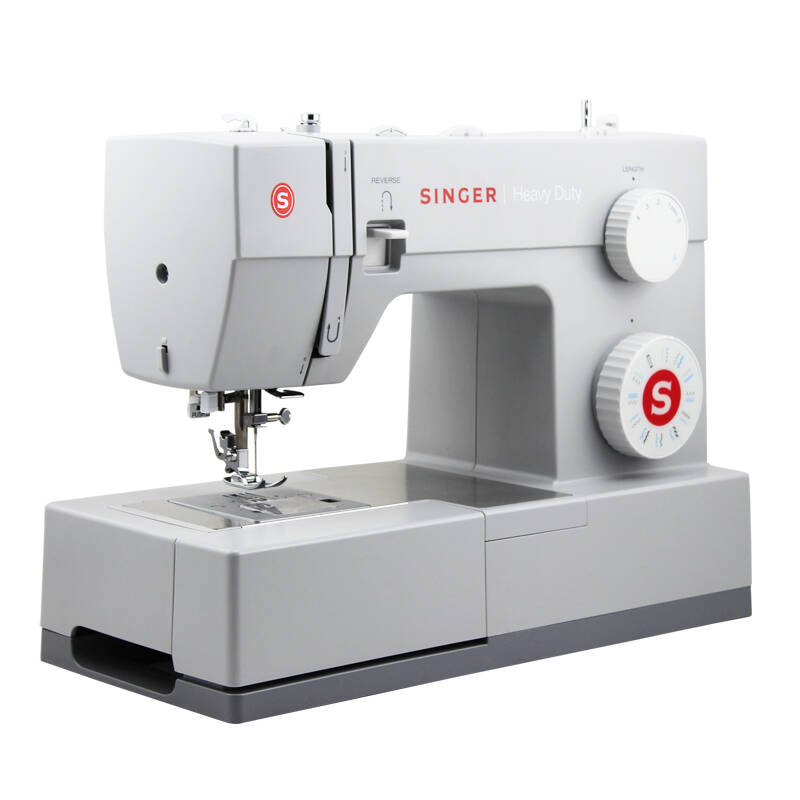 胜家singer家用电动多功能缝纫机针织机吃厚锁边 4423 扩展台