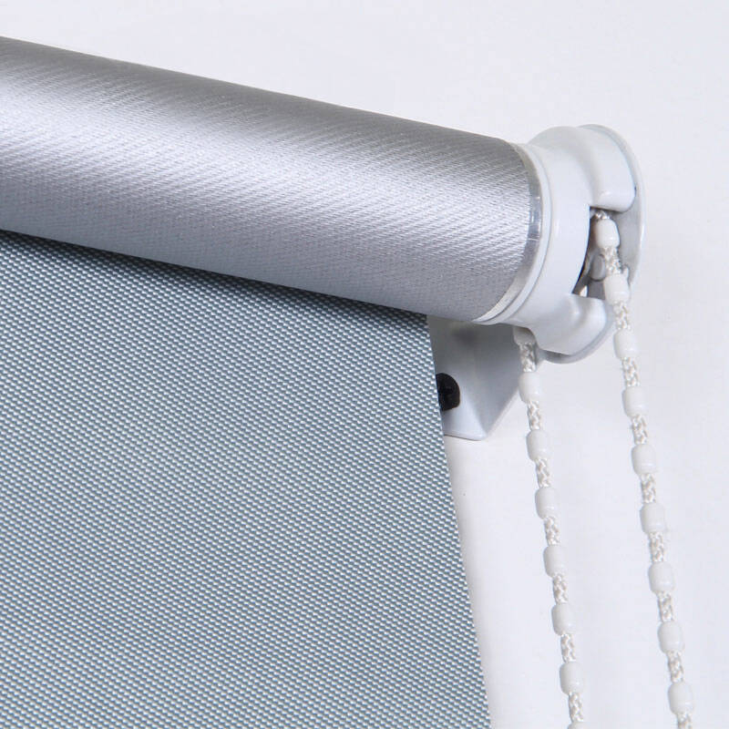 麦卡米 家居卷帘 拉珠式全遮光窗帘 工程卷帘 办公遮阳帘 卷帘 定制