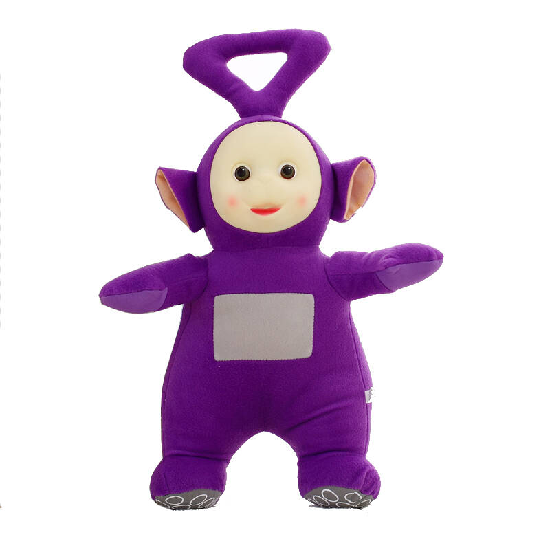 天线宝宝电动跳舞音乐玩具毛绒玩偶公仔会唱歌儿童生日礼物 紫色丁丁
