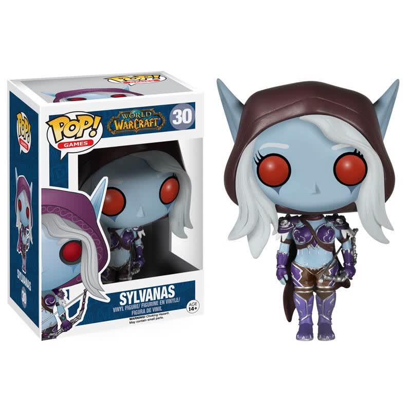 魔兽世界(wow)funko正版 希尔瓦娜斯q版迷你公仔手办 自营