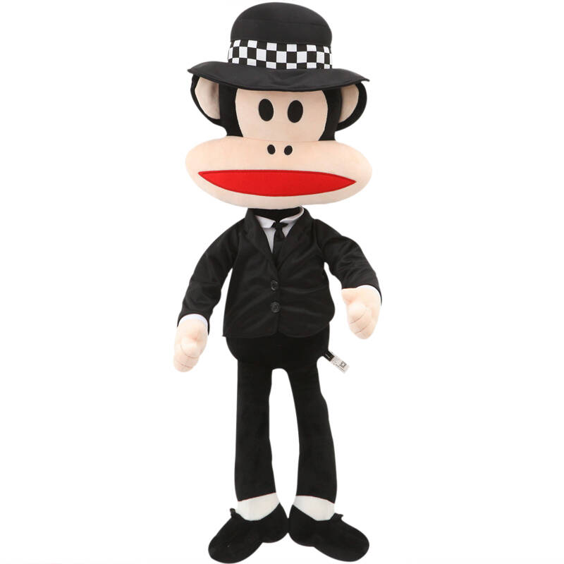 大嘴猴公仔 paul frank正版毛绒玩具大号布娃娃生日礼物送女生礼品