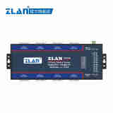 ZLAN卓岚多串口服务器8口串口RS232/485转以太网口ZLAN5843A 含转接板 232转以太网