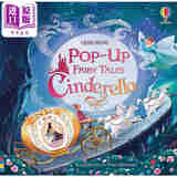 预售 尤斯伯恩立体童话 灰姑娘USB Pop-up Fairy Tales Cinderella 英文原版 儿童纸板书 童话绘本图画故事书 进口童书