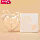 魅丝蔻（MSQ）超软细腻干湿两用海绵粉扑气垫干湿两用粉扑 爱心粉扑 1枚