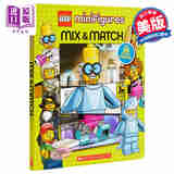 学乐 乐高拼接书 LEGO Minifigures Mix Match 儿童玩具书 英文原版