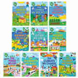 WE GO ECO 走向环保合集10册 The Food We Eat The Animals We Save 英文原版儿童科学科普绘本自然环境保护知识图书 走向环保合集10册