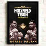 狼天影  拳王迈克泰森海报墙贴画拳击格斗搏击装饰挂画励志贴纸可定制 拳王泰森07 40*60cm仅海报