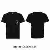 莫斯奇诺（MOSCHINO）T恤 男经典字母logo短袖T恤男士（moschino经典字母logo短袖） (555) S