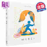 Icinoir 感谢 视觉插画 礼品书 Merci 法文原版 Icinori 绘本与绘本小说 插画集 儿童绘本