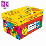 预售 奇先生合集故事 48册 Mr Men Mr Men My Complete Collection 盒装 英文原版 儿童卡通动画 绘本故事书 进口童书