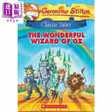 老鼠记者经典故事 绿野仙踪 Geronimo Stilton Classic Tales #4 The Wonderful Wizard Of Oz 英文原版 儿童文学