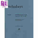 预售 HN812 Schubert String Quintet D 956 进口艺术 舒伯特 C大调弦乐五重奏op post 163 D956 分谱