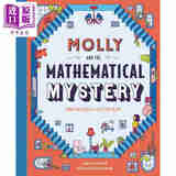 预售 莫莉的数学探秘之旅 Molly and the Mathematical Mystery 英文原版 儿童科普绘本读物 自然科学 进口童书 7岁+