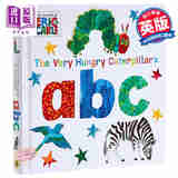 预售 Eric Carle Very Hungry Caterpillarabc艾瑞卡尔饥饿的毛毛虫ABC 英文原版 亲子纸板书 低幼启蒙绘本 进口读物