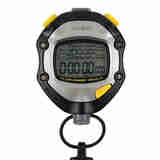 卡西欧（CASIO） 秒表电子比赛HS70W HS80TW田径足球防水跑步计时 Hs-70w-1 jh灰黑色
