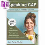 Speaking CAE Ten practice tests Cambridge C1 Advanced 口语提升 剑桥CAE考试C1等级 10套模拟练习测试2021 中商原版