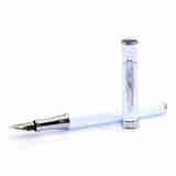 毕加索（pimio）702贝纳尔系列 练字商务礼品笔 PS-702 钢笔/宝珠笔选 瓷白 铱金笔