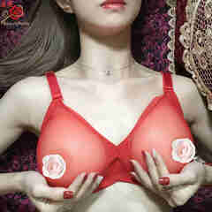 苾美 一件文胸的价格，可以装义乳 的文胸8799 红色 80A