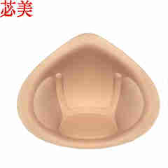 苾美 义乳假乳调节海棉胸垫 泳装插片 假乳房胸垫文胸杯垫 三角形 85D