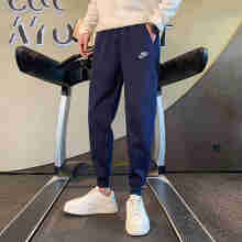 耐克（NIKE）男裤春新款运动裤跑步训练防风透气休闲舒适长裤 BV2763-410深蓝  S