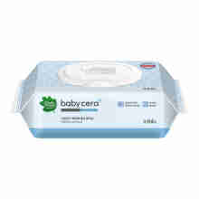 韩国进口 绿手指(greenfinger) 宝宝婴儿湿纸巾 带盖 64抽/包 滋润护肤 手口可用