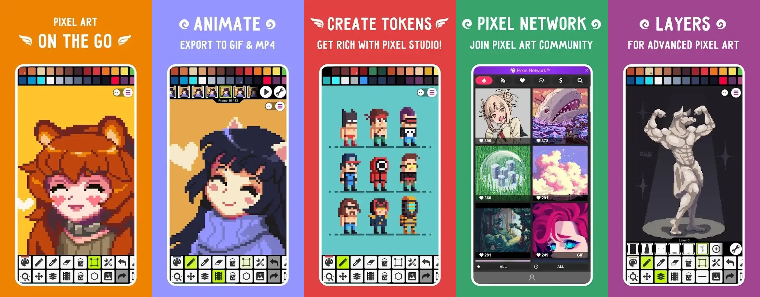 图片[1] - Pixel Studio v5.24 解锁专业版-像素绘画工具 - 南窗资源社-储存宝藏的星球屋