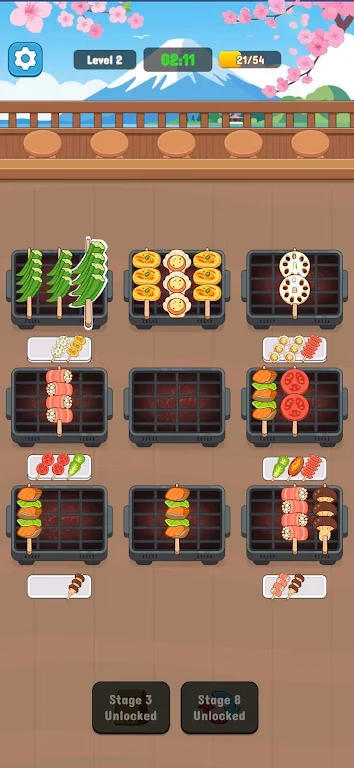 【安卓手机游戏】烧烤大冒险：匹配烹饪BBQ 截图