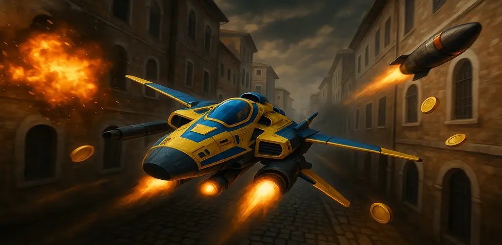【安卓手机游戏】WingRush：天空赛车手