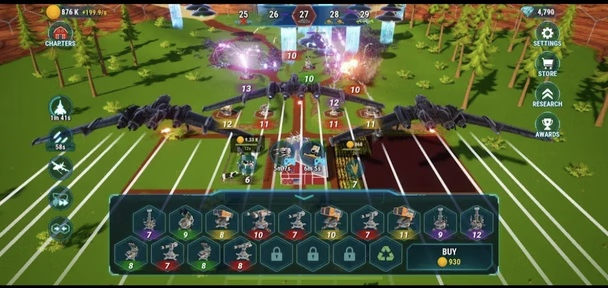 【安卓手机游戏】星河农场:3D合成塔防(大量钻石)