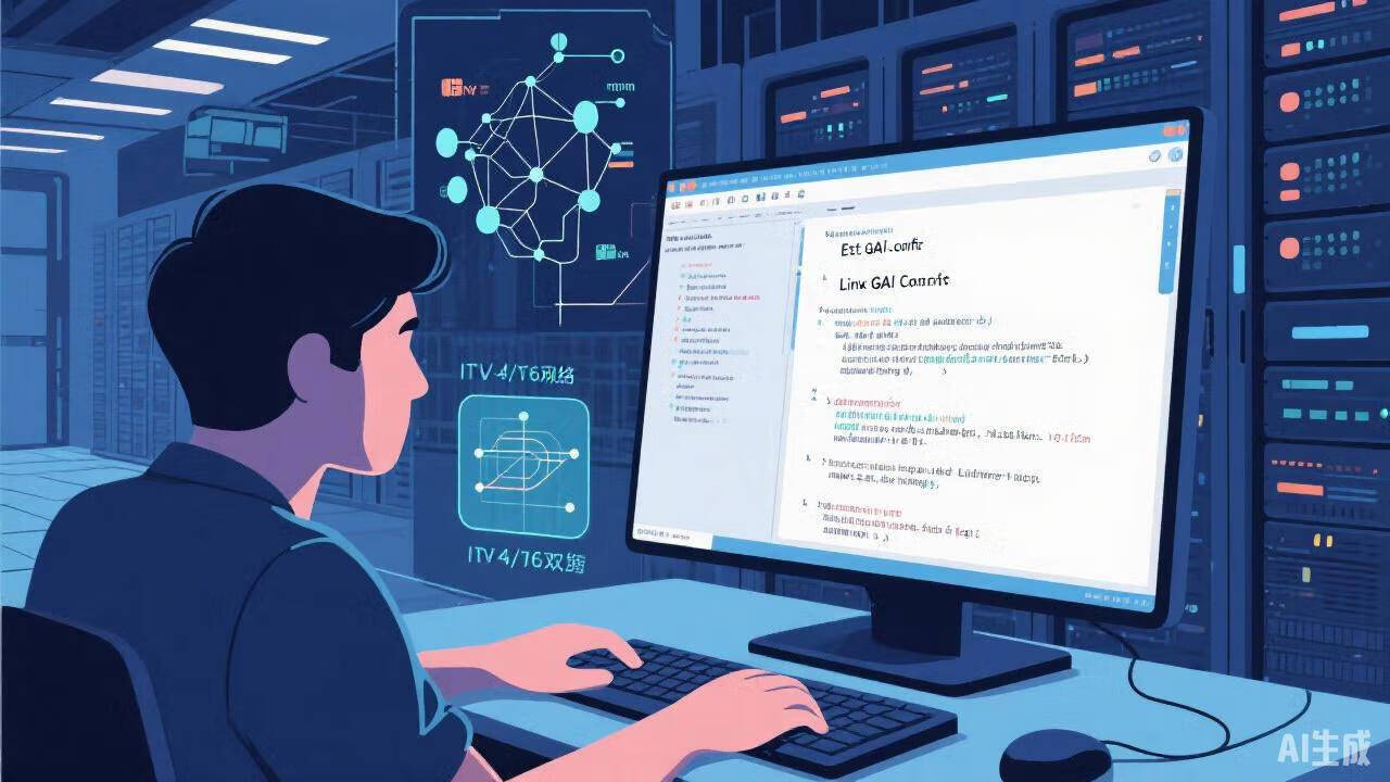 如何在Linux双栈网络环境中设置IPv4优先（保留IPv6功能）-五六四五开发站