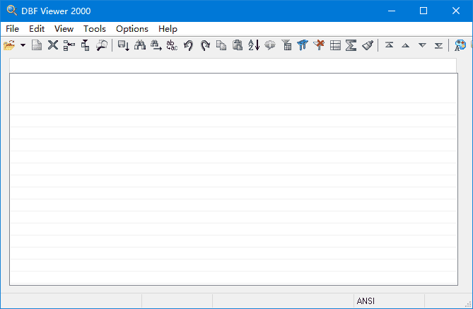 DBF Viewer 2000(查看和编辑DBF文件) v8.87 便携版