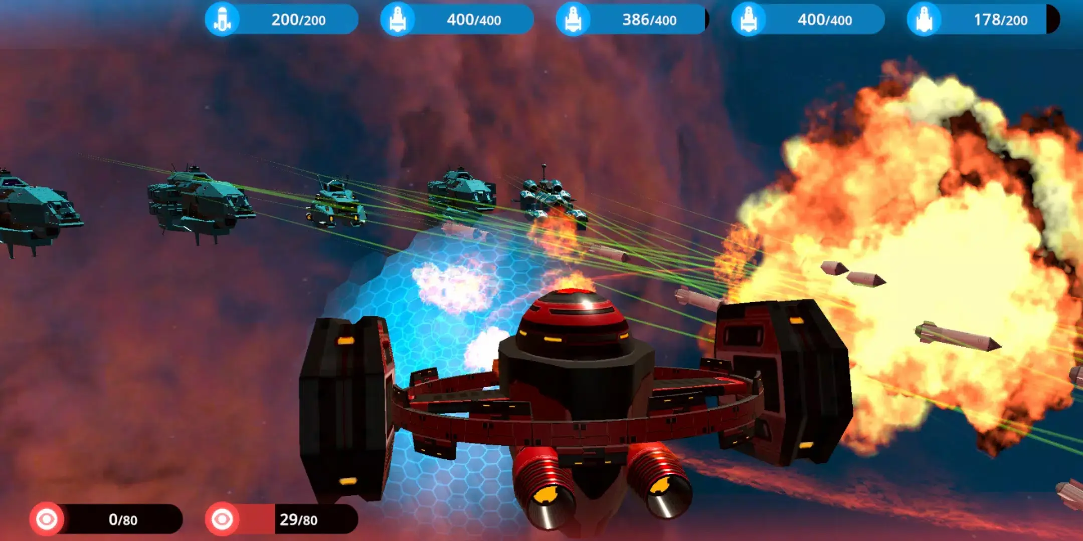 【安卓手机游戏】星舰战斗：泰坦（免广告获取奖励）