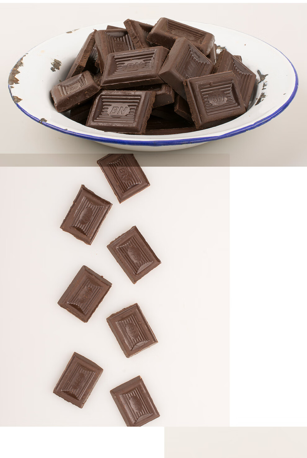 百诺纯黑巧克力130g多口味100�u% 可可脂巧克力休闲零食糖果 牛奶