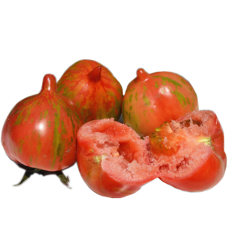 蔬菜水果柿子 东北花皮西红柿 虎皮小番茄 皮球柿子新鲜铁皮 礼盒定制