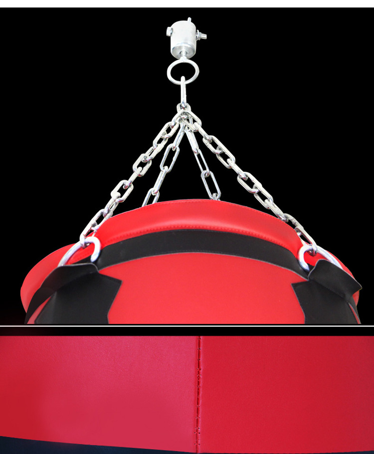 拳击 成人 散打沙袋吊式 pu皮实心沙包 散打搏击泰拳健身训练吊式沙袋