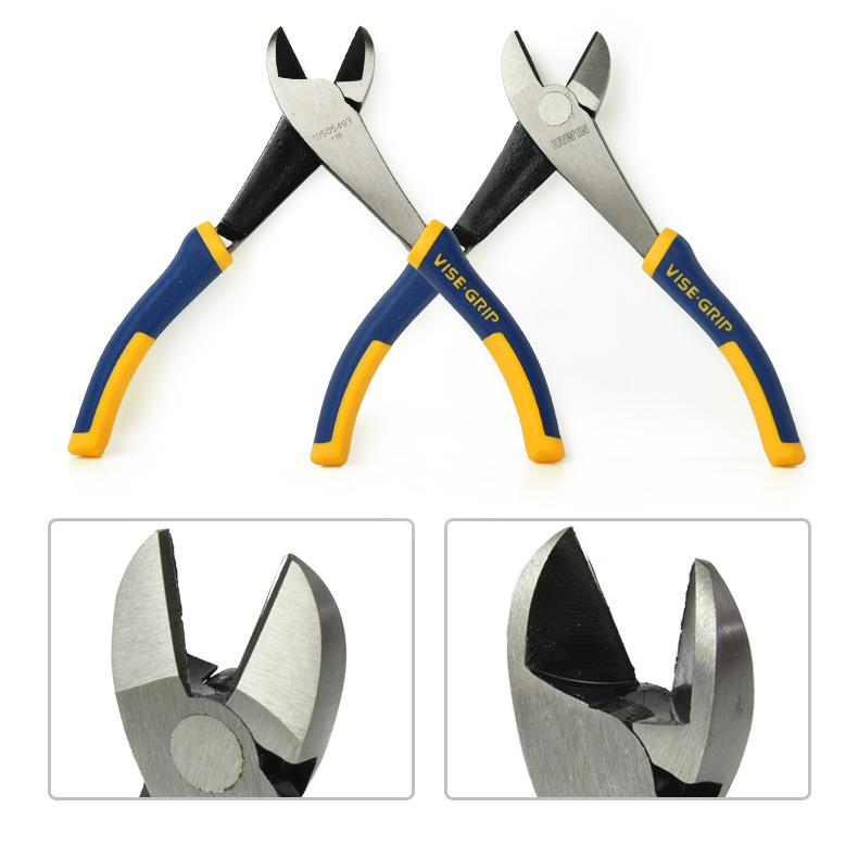 手握斜口钳6寸8寸剪线钳偏嘴钳子省力型进口 6寸欧文斜嘴钳10505493