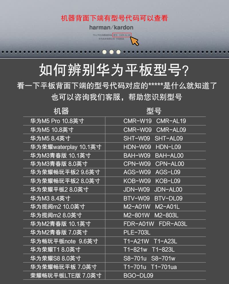 1英寸8钢化玻璃膜荣耀平板5畅玩畅享屏幕贴膜 华为m3青春版8.
