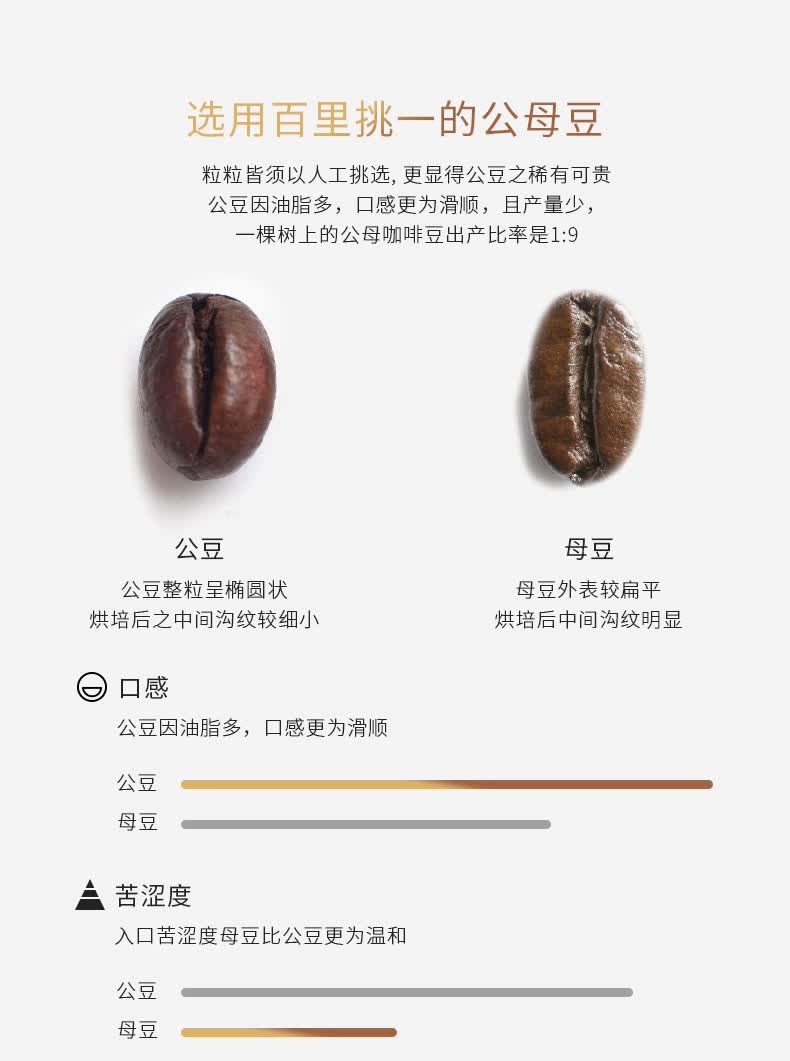 goldenrabbit金兔子咖啡豆印度尼西亚巴厘岛特产直邮公豆200g5包预售